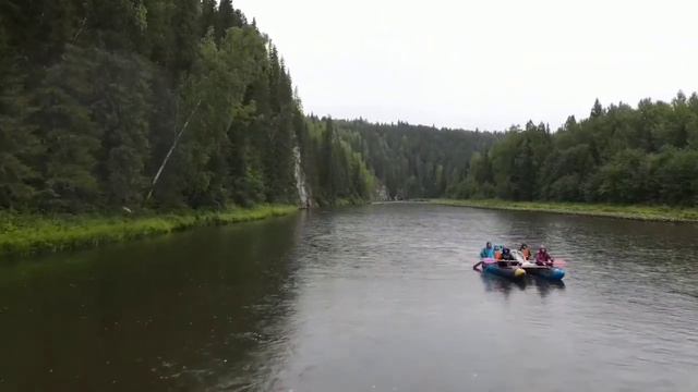 Как мы по Койве сплавлялись...