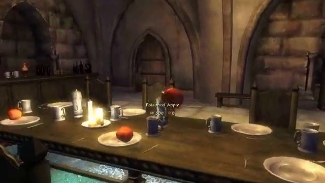Oblivion : How to use the poisoned apples!!