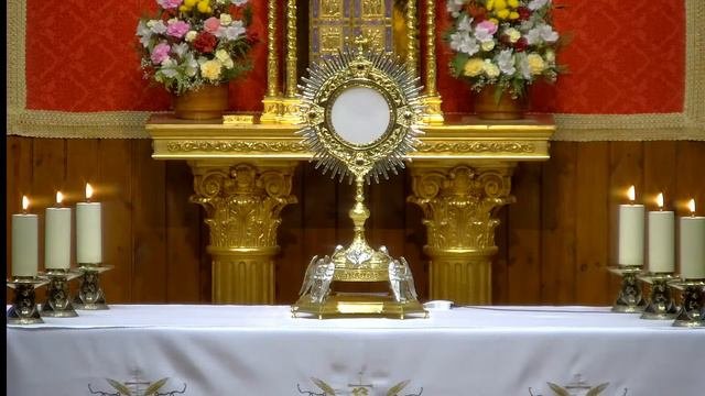 Adoración al SANTÍSIMO SACRAMENTO de Altar hoy en DIRECTO - Viernes 10 de junio del 2022