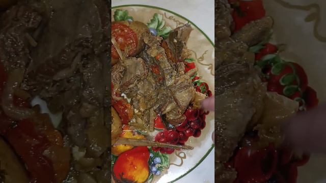 афганский казан ягненок