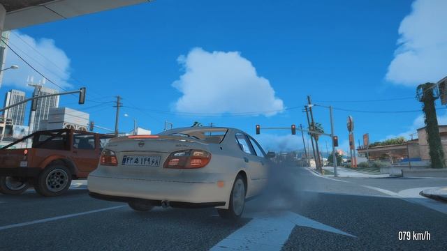 Nissan Maxima - GTA 5 | Realistic Driving | NVR + PRSA [Logitech G29 Gameplay]