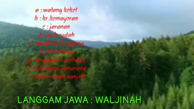 LANGGAM _ Jawa - Waljinah