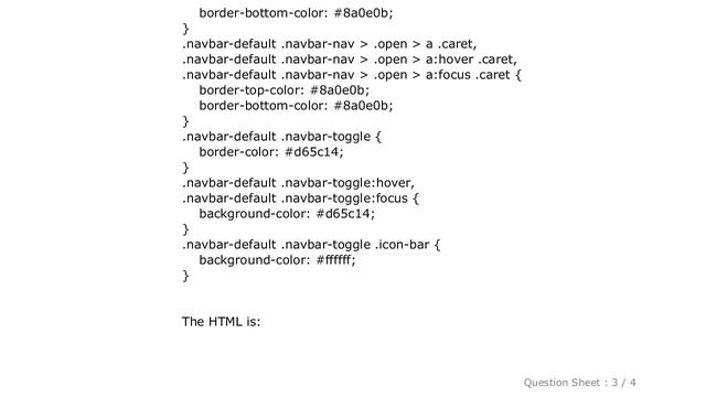 CSS : Bootstrap 3 navbar active li not changing background-color