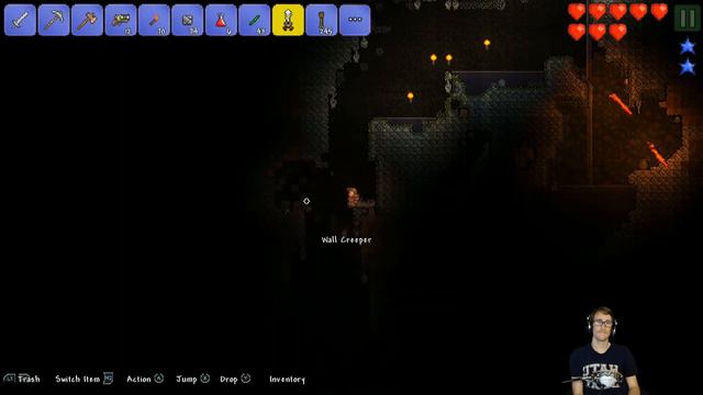 Lead Ore Hunting | How to Play Terraria #9 [Android, PC, iOS]