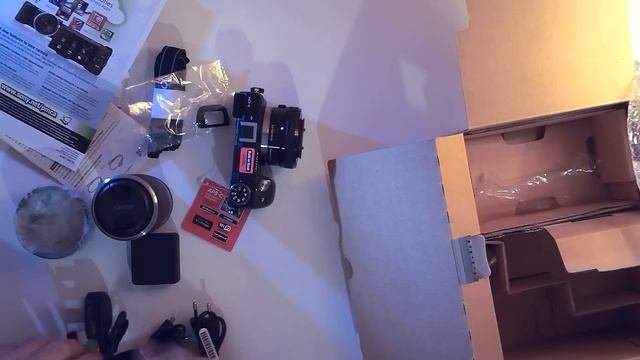 Sony NEX-6 unboxing