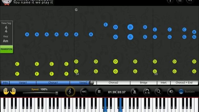 The Wanted - I Found You - Piano Tutorial