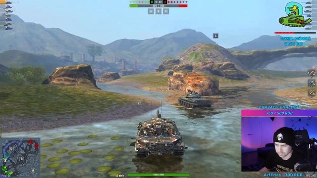 Стрим в Tanks Blitz! Обкатываем Bofors Tornvagn и катаем взводы в Tanks Blitz