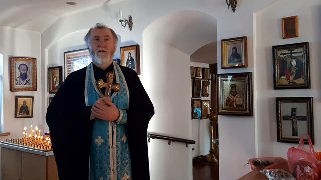 15.10.22.Партенит.Храм Благовещения.Панихида.