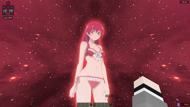 TOP 20 ANIME WAIFU SKY OVERLAY MINECRAFT TEXTURE PACK (Anime texture pack) | Java & Bedrock