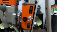 Обзор Husqvarna DMS 240. Вакуумная станина на установке алмазного бурения.