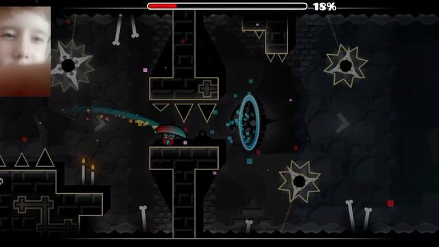 Прохождение екстикшона, деша и показываю свои уровни в Geometry Dash