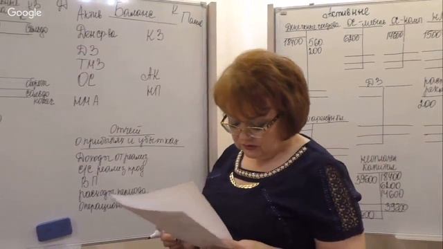 Мастер-класс Натальи Алексеевой "Как составить баланс?"