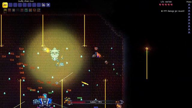 TERRARIA ETERNITY MODE NO-HIT - Golem