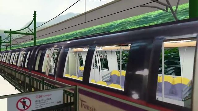 (OpenBve/TSF) Disney Resort Line( Train: C751A Set 037/038)
