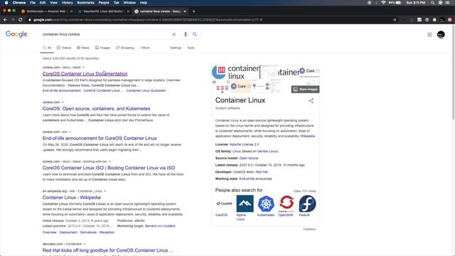 Container Operating Systems | BottleRocket | RancherOS | Fedora CoreOS | Tech Shots