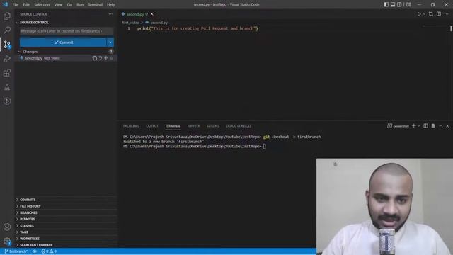 How to create new branch| How to create Pull request on GitHub | How to merge pull request on GitHu