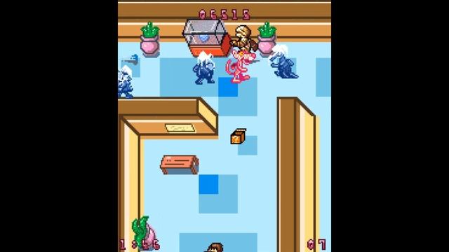 Pink Panther: Freeze Tag JAVA GAME (SkyZone Entertainmaent 2004 year)