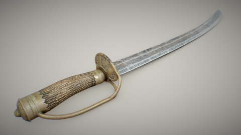 Hanger sword (game asset) в 3D от Domindik