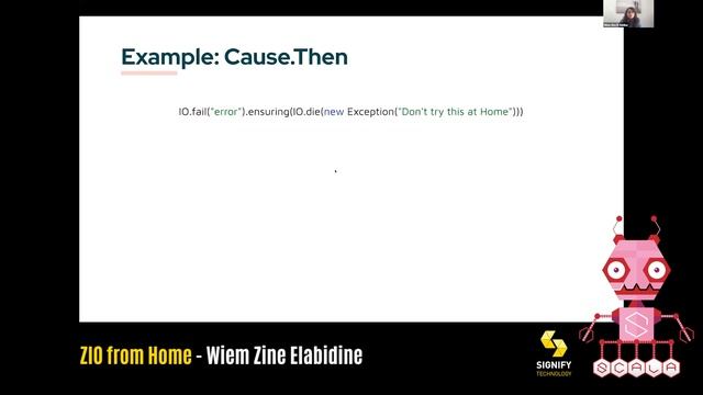 ZIO from Home by Wiem Zine Elabidine: Scala in the City Conference