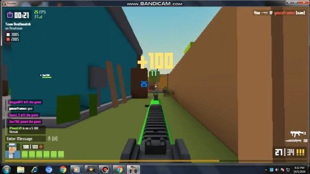 Playing Krunker.io On 30 Fps