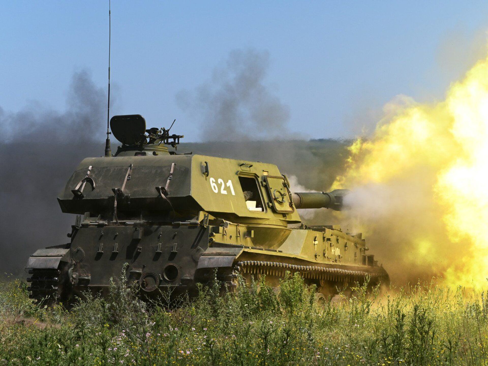 Смотрите, что делают российские артиллеристы на севере Украины