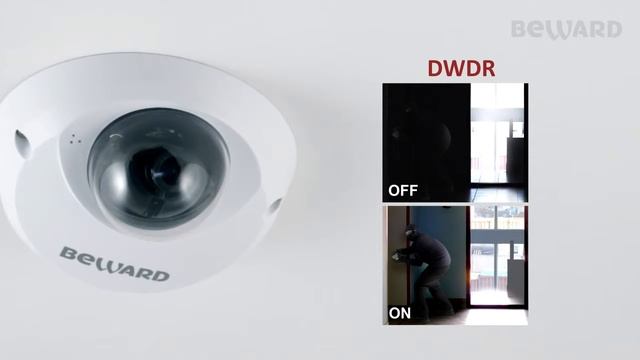 Beward BD4330DS - IP-камера видеонаблюдения купольная.