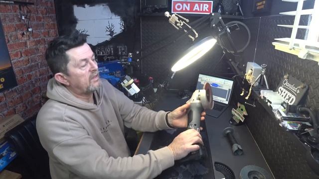 Ferrex Cordless Angle Grinder UNBOXING AND REVIEW