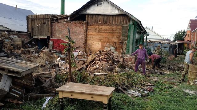 Ломаем дом дачу двор Нижегородская область