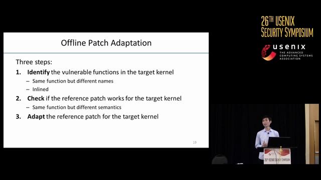 USENIX Security '17 - Adaptive Android Kernel Live Patching