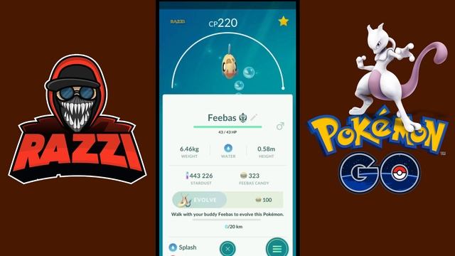Evolving PERFECT 100%IV FEEBAS TO MILOTIC IN POKEMON GO - POKEMON GO MAX CP MILOTIC POWER UP