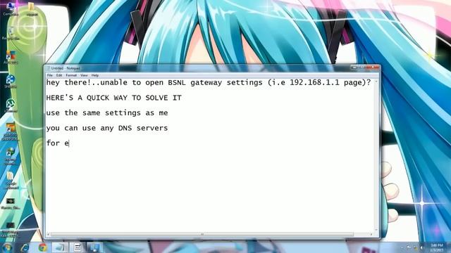 [Solved] Unable to open BSNL gateway(192.168.1.1)