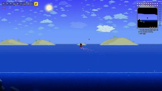 Terraria (Cheat) #19 Much More Snow And More Mountains