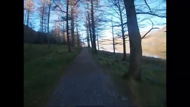 Cycling round buttermere water 10.11.19