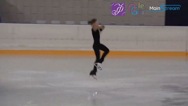 Daria Zernova(2010), Elements-jumps, 2020.01.29 Moscow Novice Championships