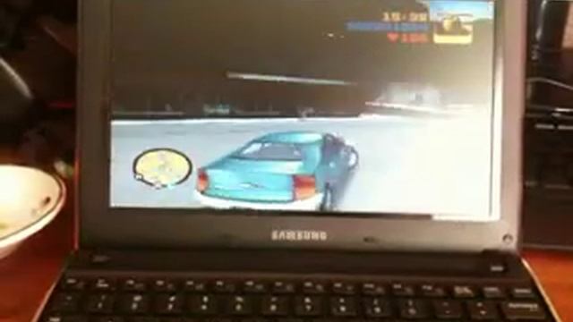 Samsung N210 gaming: GTA III