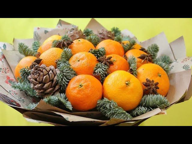 Букет из мандаринов