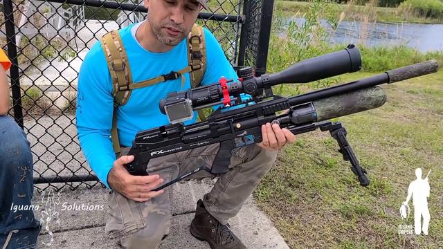 Iguana Snipers #53: with Orion the Iguana Hunter- Iguana pest control with air rifles in Florida