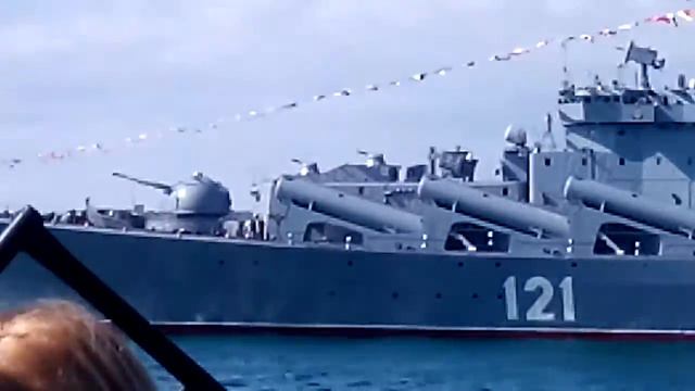 Парад черноморского флота в Севастополе