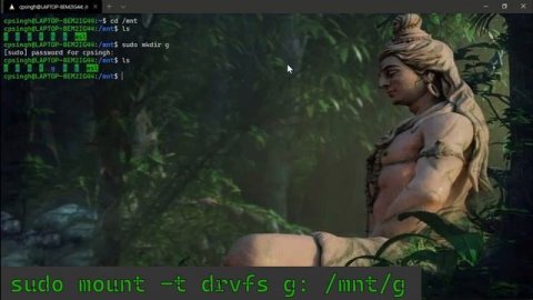 How to access external drives from WSL ? Windows subsystem for Linux