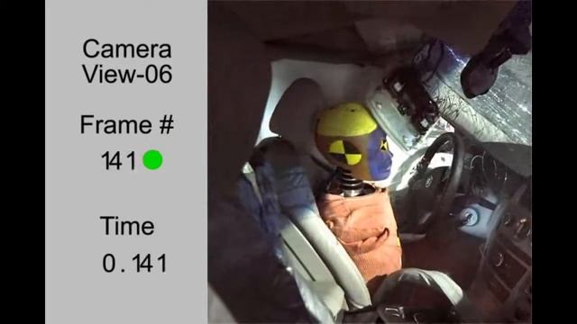 2008–2013 Cadillac CTS | Pole Crash Test | CrashNet1