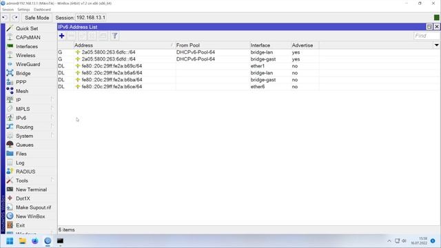 [TUT] MikroTik - IPv6 ULA vergeben [4K | DE]
