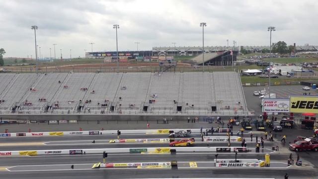 Bill Naves' first qualifying pass. 4/19/13