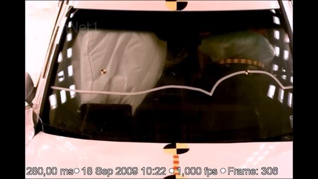 Hyundai Genesis Coupe | 2010 (Later Release) | Frontal Crash Test | NHTSA | CrashNet1
