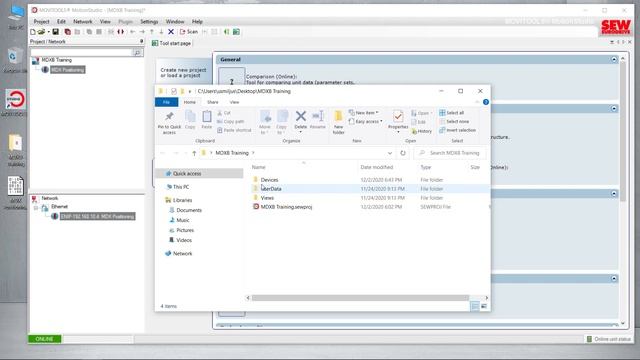 MOVIDRIVE B Training Session 6 - Lab 2 - Parameter Backups Resets  Restores