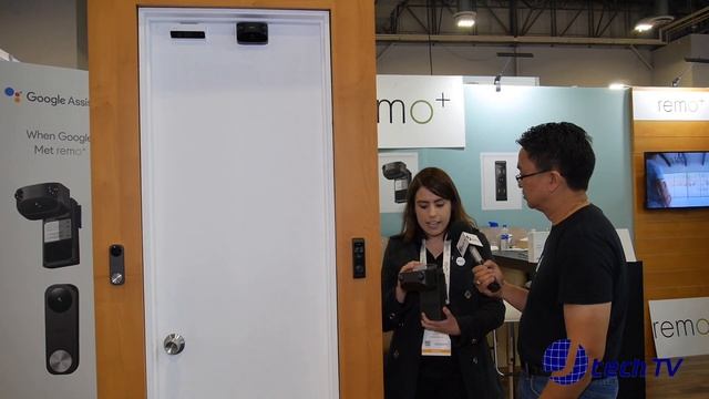 Remo+ DoorCam 2 - World's First & Only Over the Door Smart Camera at CES 2019