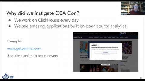 OSA Con 2021 Kick-off | Open Source Analytics Conference | Developer Event