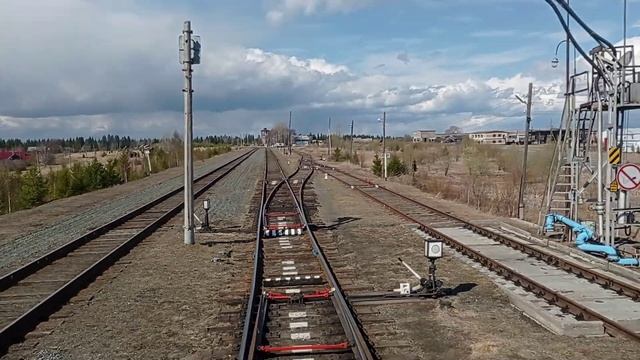 Отправление со станции Илим