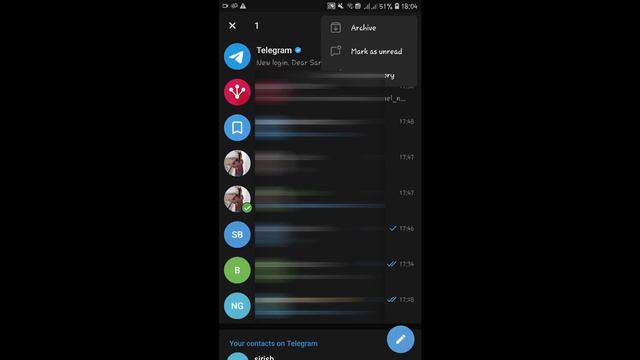 How to Unarchive Telegram Message Instantly?