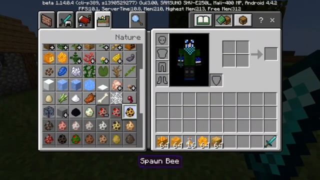 Minecraft PE 1.14.0.4: Bees & Skin Customization Update!