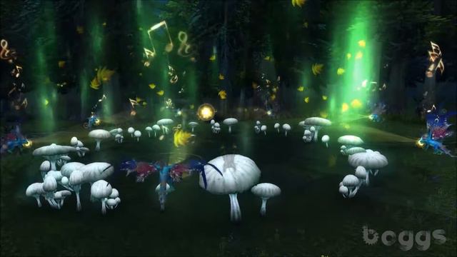 The Mystery of the Whispering Forest Faerie Circle - World of Warcraft
